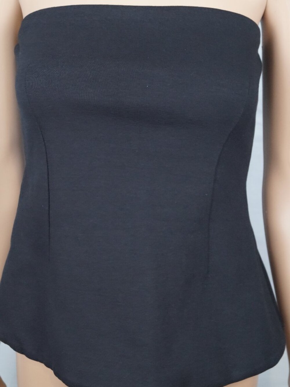 Zara black strapless corset size M